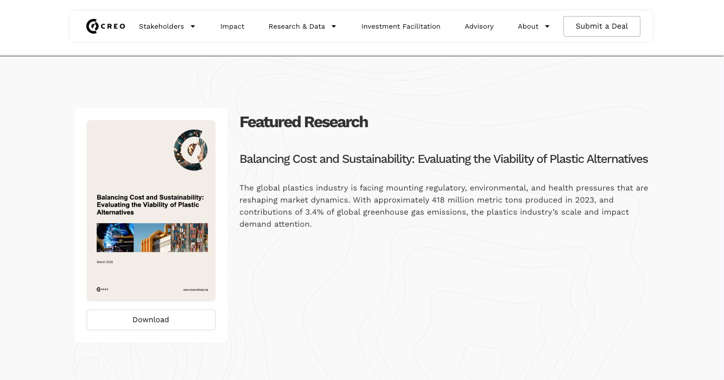 CREO featured research